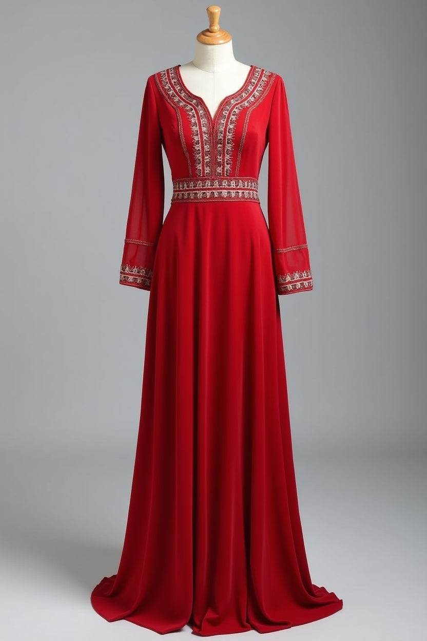 جلابية من تصميم شهري