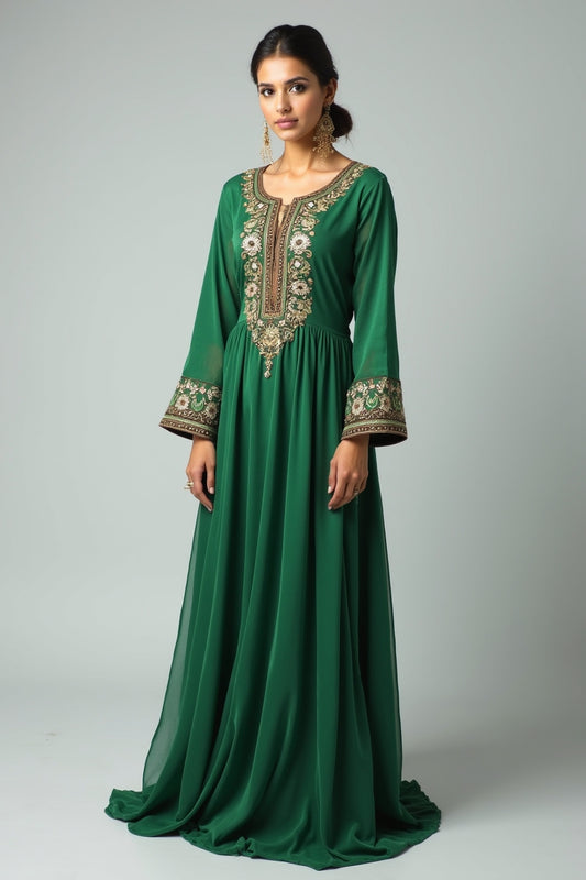 جلابية من تصميم شهري